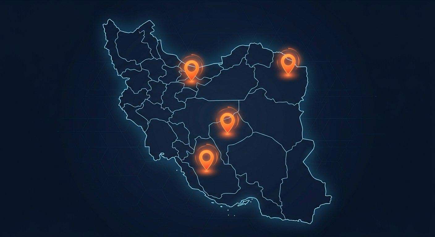 iran map